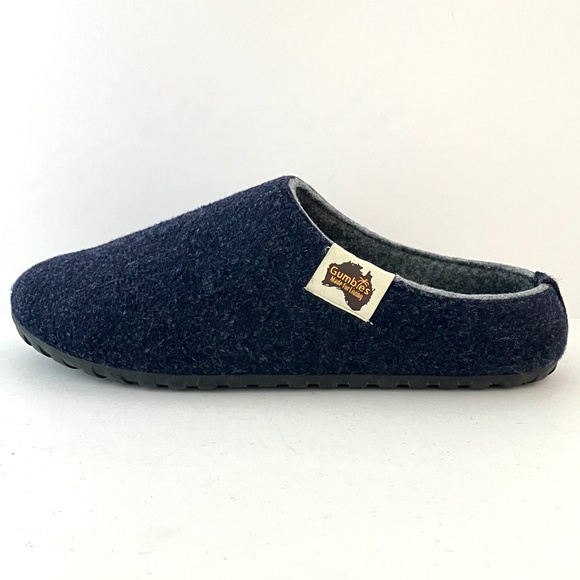 GUMBIES | Outback Slipper, Navy-Grey Mens Size 10/11 High Quality Comfy Slippers - Picture 13 of 17